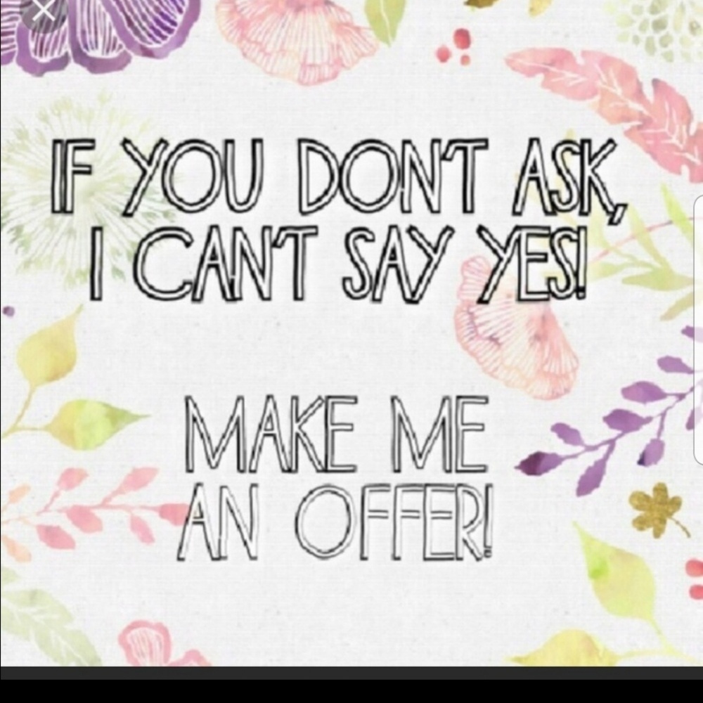 Make me an offer